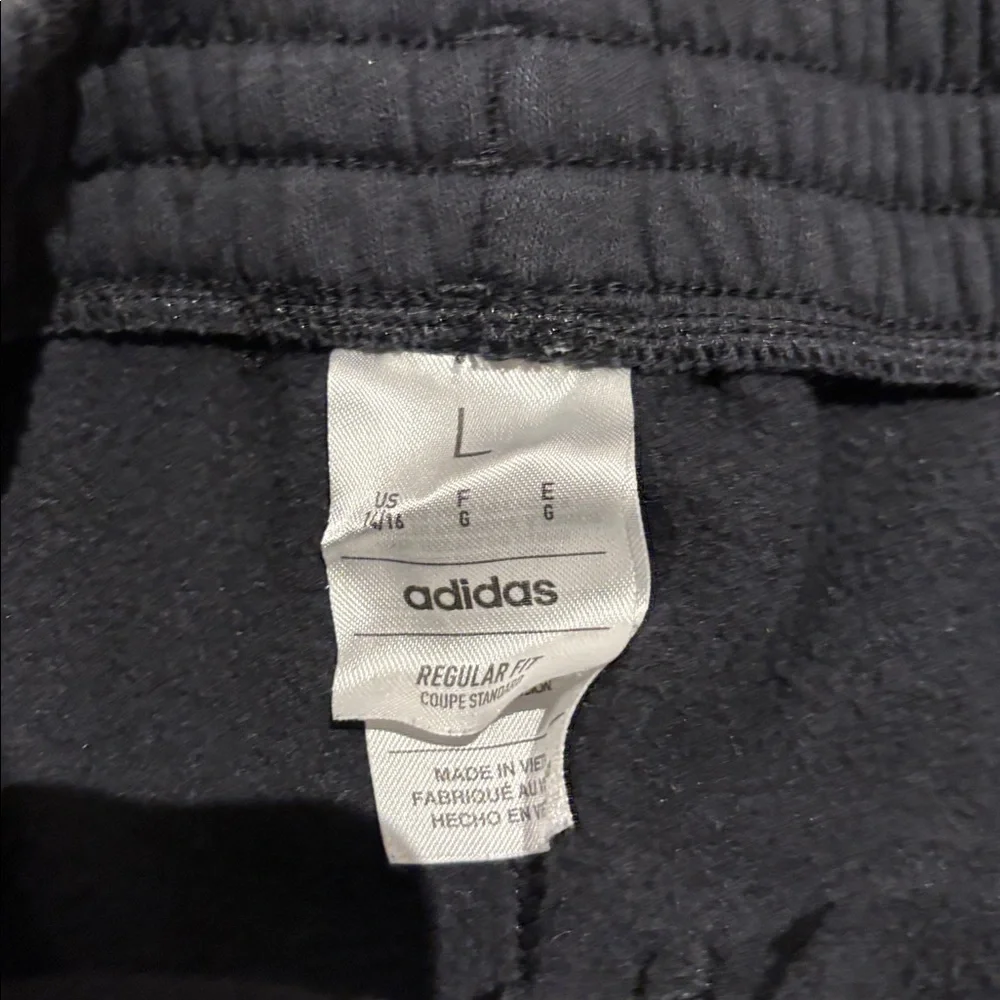 Adidas Kids Black sweatpants Pants